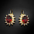 Серьги "Ferro" с кристаллами Swarovski™